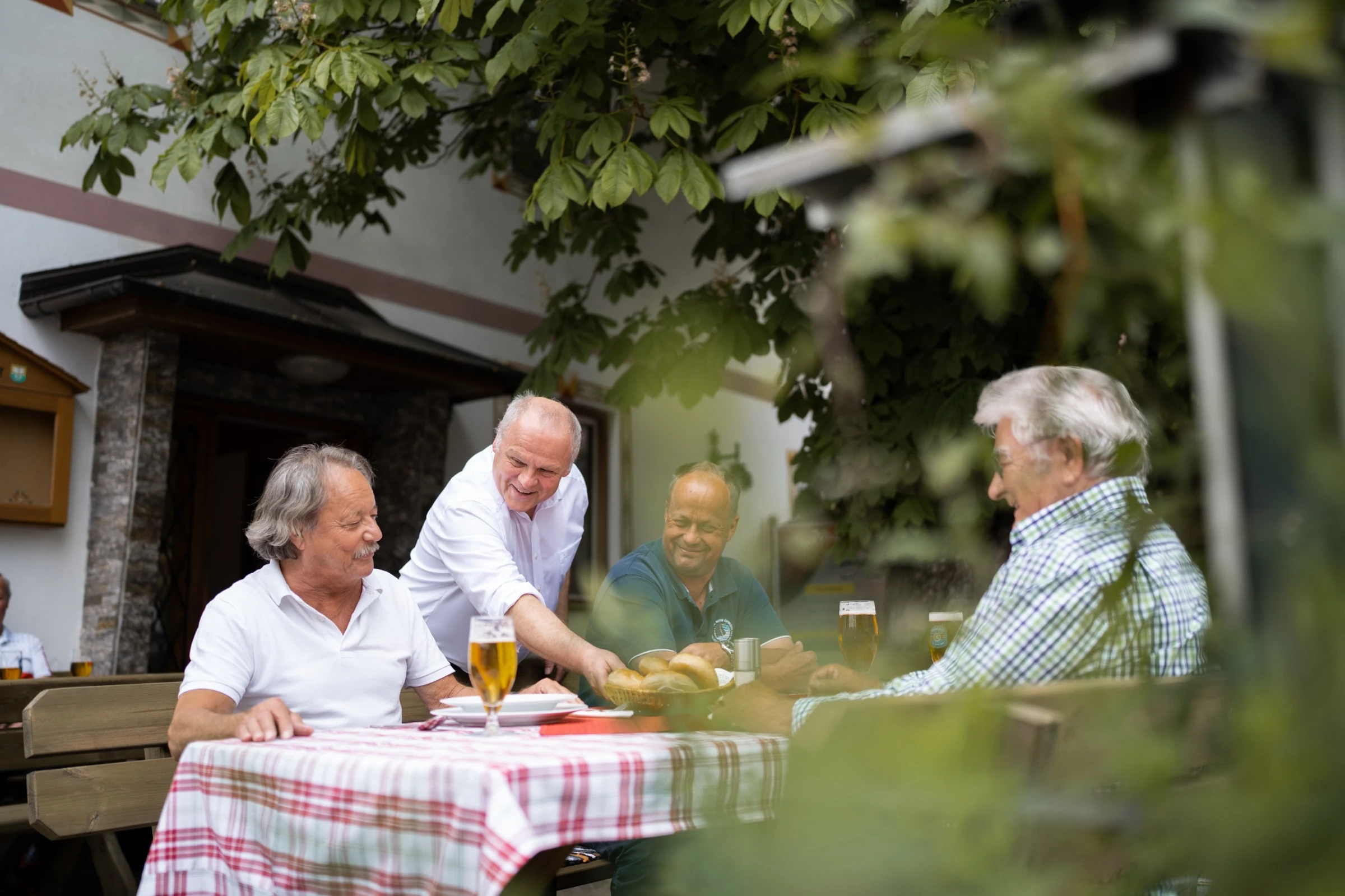 Gastgarten beim Gasthaus Gangl Ligist ©kumpPhotography