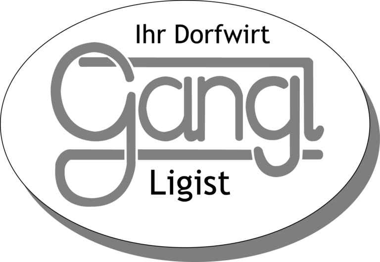 Logo Ihr Dorfwirt Gangl Ligist Graustufen