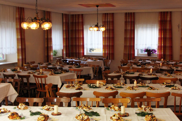 Saal Gasthaus Gangl Ligist